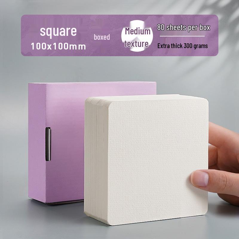 Yuanhao Handgemalte Kunst Aquarell Postkarten- & Lesezeichen-Set