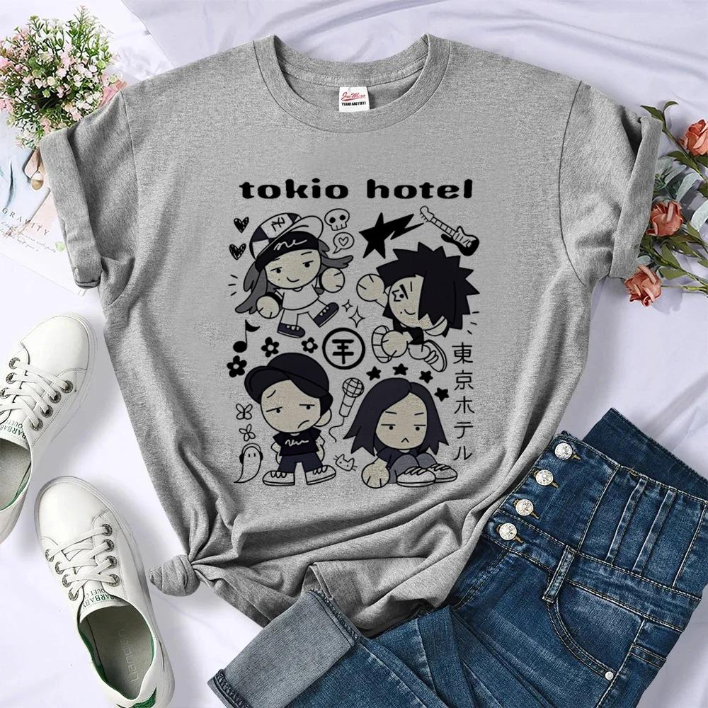 Tokio Hotel T Shirt Shoujo Party Retro Goth Shirt Gyaru Aesthetic Cute Funny