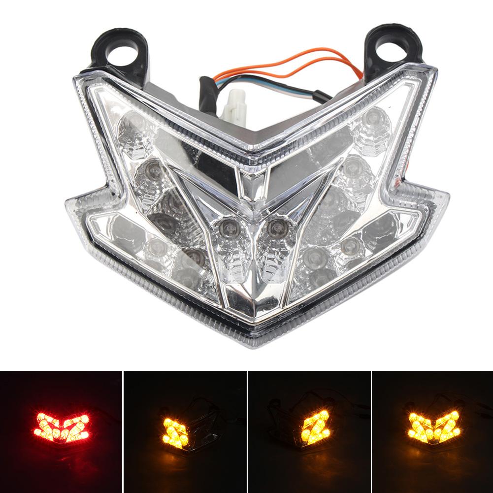 Integriertes Motorrad-Rücklicht, Bremsleuchte, Blinkerlicht für Kawasaki ZX-6R 2013-2017 & Z800 13-2016 & Z125 16-2021