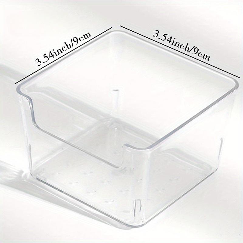 

1/2 шт. Организуйте свой стол с помощью этой стильной прозрачной коробки для хранения канцелярских товаров!