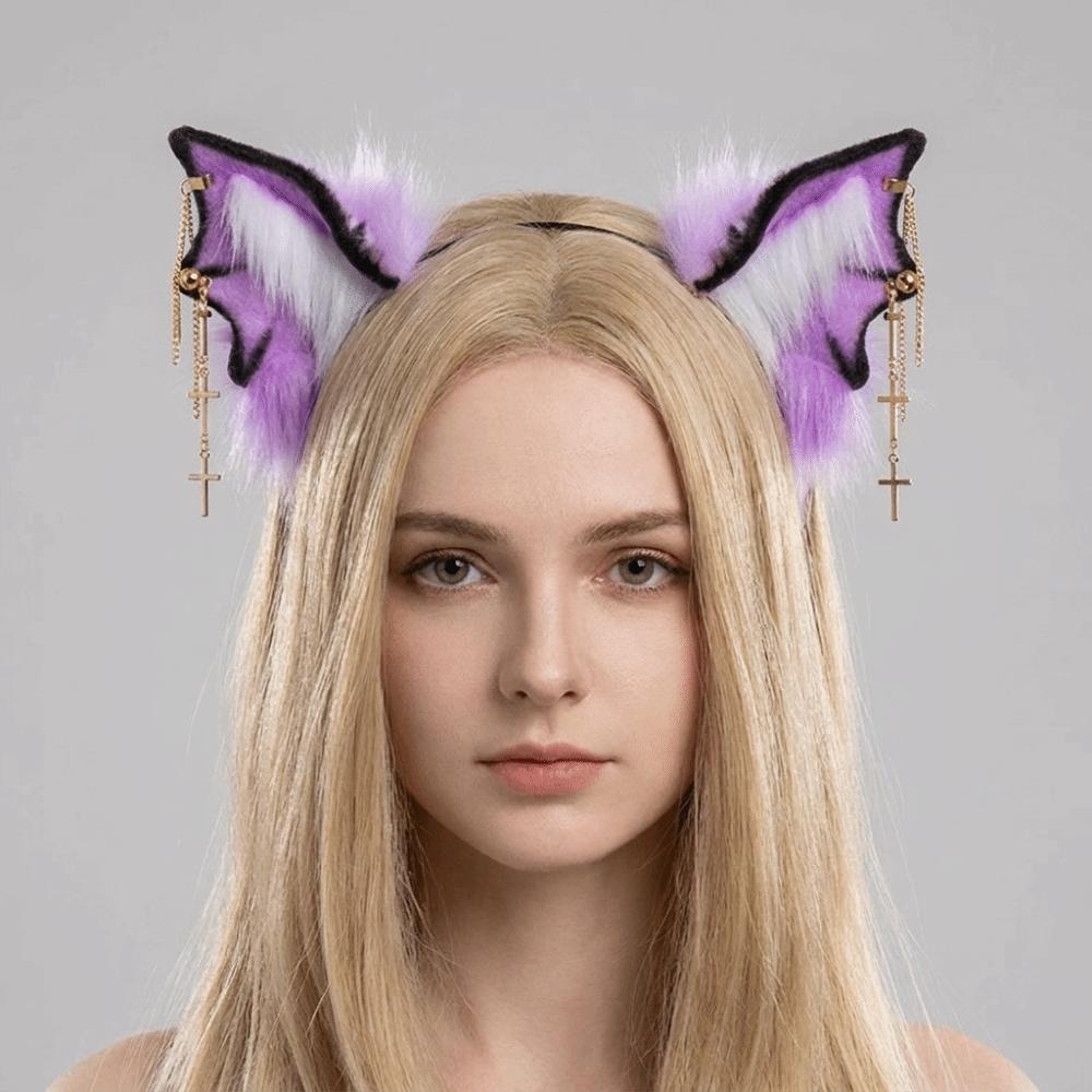 Animal Beast Ears Headband Bat Lolita Ears Headwear Cute Hair Accessories Festival