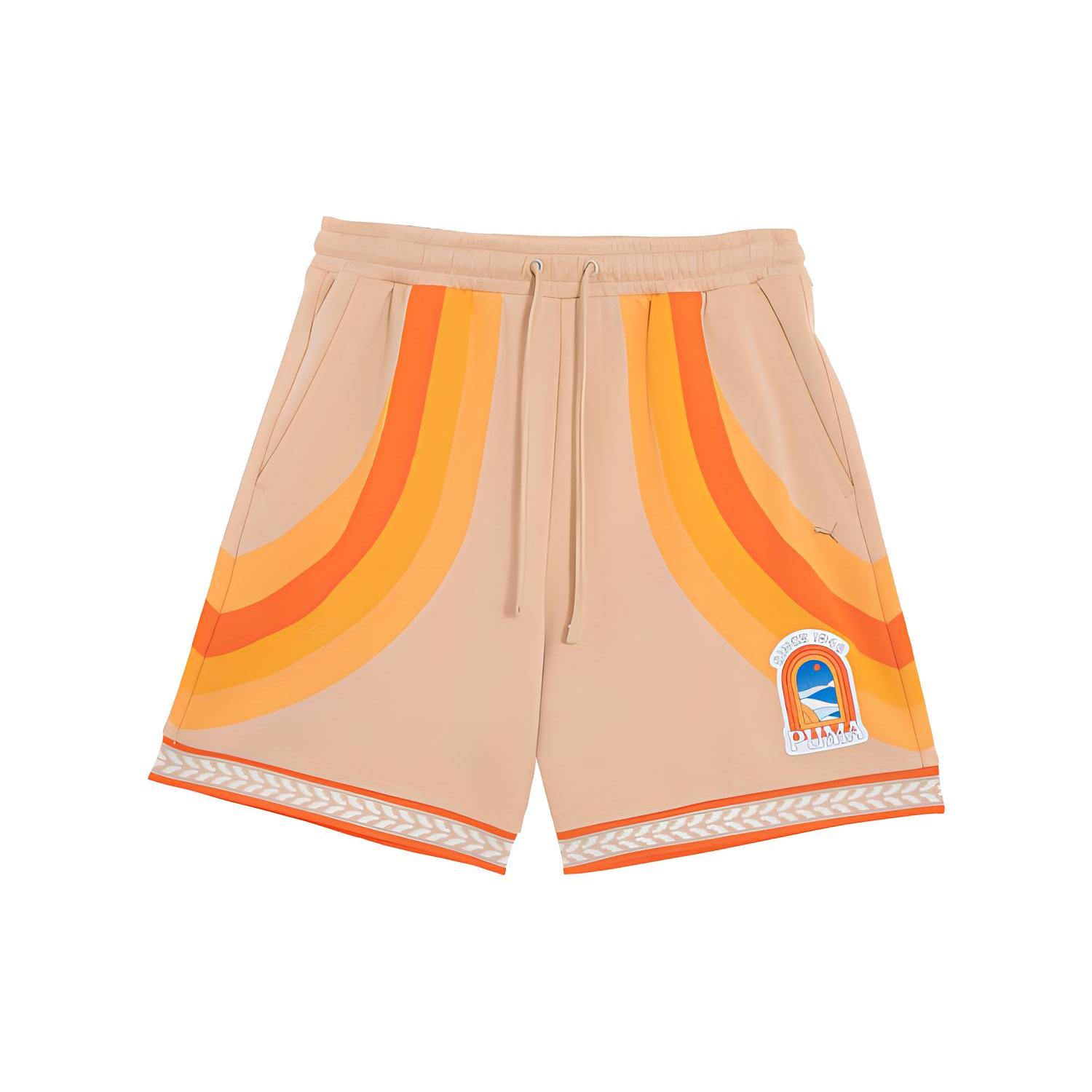 

Новые повседневные шорты PUMA Унисекс Сосна Песок 628238-32 XL