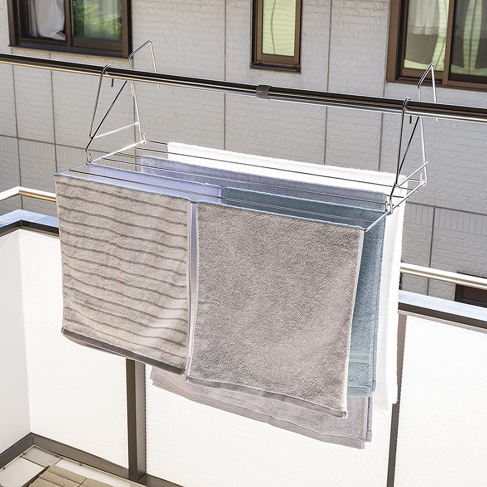 Sekisuijushishoji Stainless Steel Bath Towel Drying Rack DB-1 Towel Stand