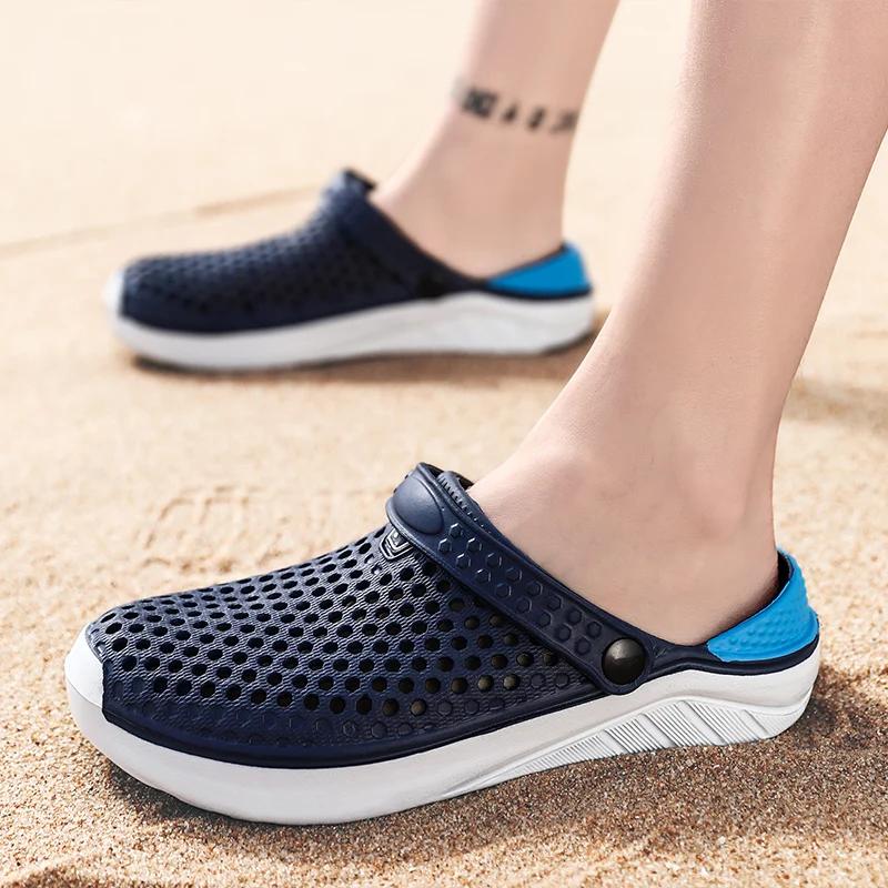 Fashion 2025 Unisex Fashion Beach Sandals Thick Sole Slipper Waterproof Anti-Slip Sandals Flip Flops for Women Men