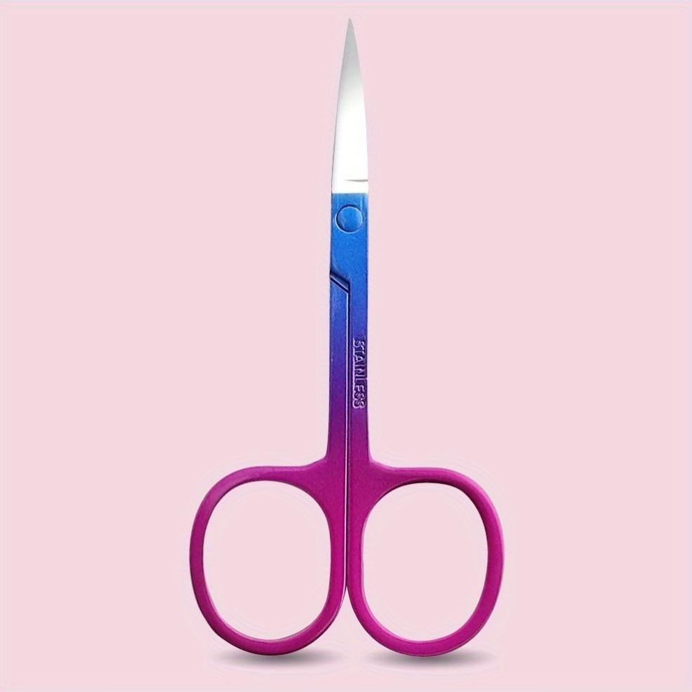 Gradient Color Nail Clippers Durable Stainless Steel Manicure Set And Pedicure Tools Including Ear Pick And Travel Case Gifts