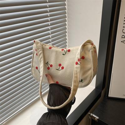 Simple and Sweet New Small Fresh and Fashionable Casual Underarm Shoulder Bag Women's Versatile Women's Bag