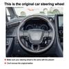 Hand Stitching Car Steering Wheel Cover Wrap For Toyota Alphard IV 2026 2026 2026 Braid On Steering-wheel Holder