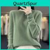 Sweater Cashmere Womens Autumn Sweater And Winter Wool Fashion Oneck Autumn Warm Pullover Top
