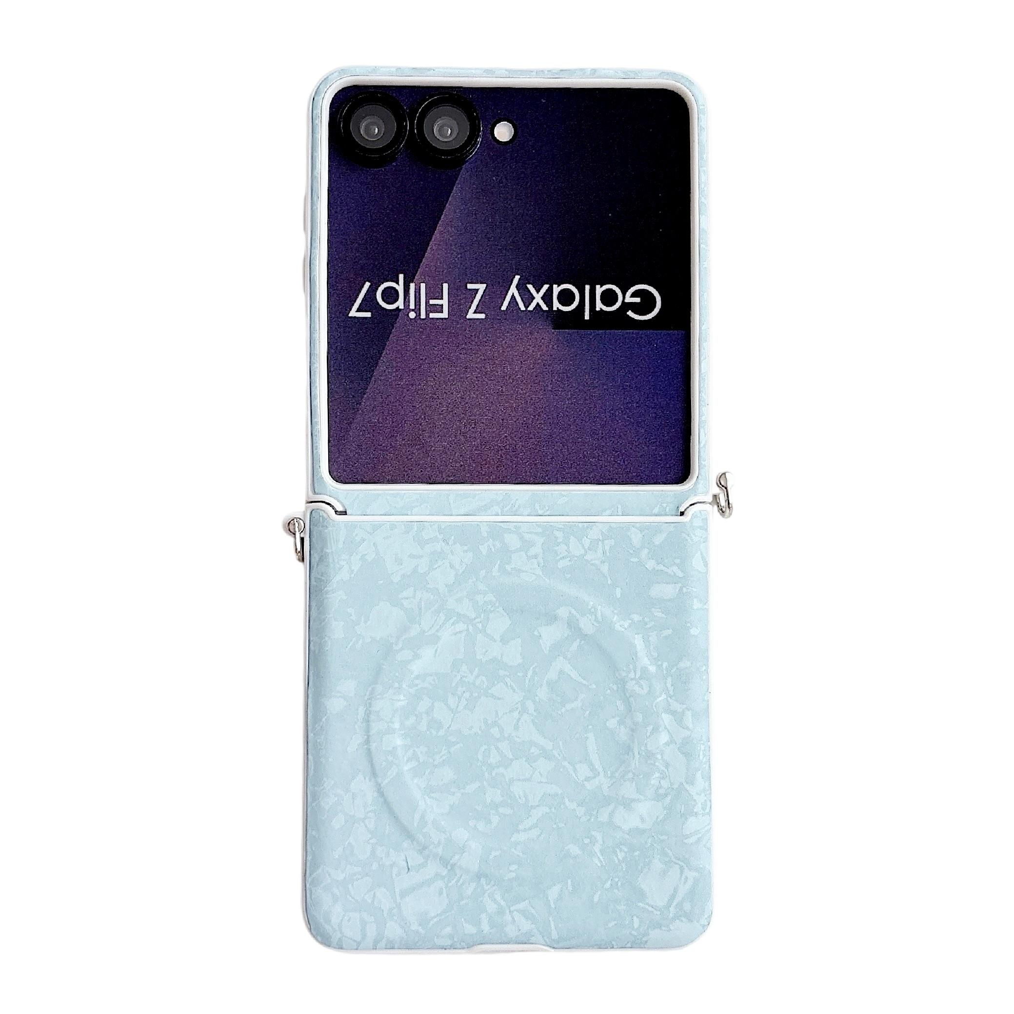 

Magnetic Dopamine Color Palette for Magsafe Hinge Protection Phone Case for Samsung Galaxy Z Flip 7 FE 6 5 5G Cover Galaxy Z Flip7 FE синій