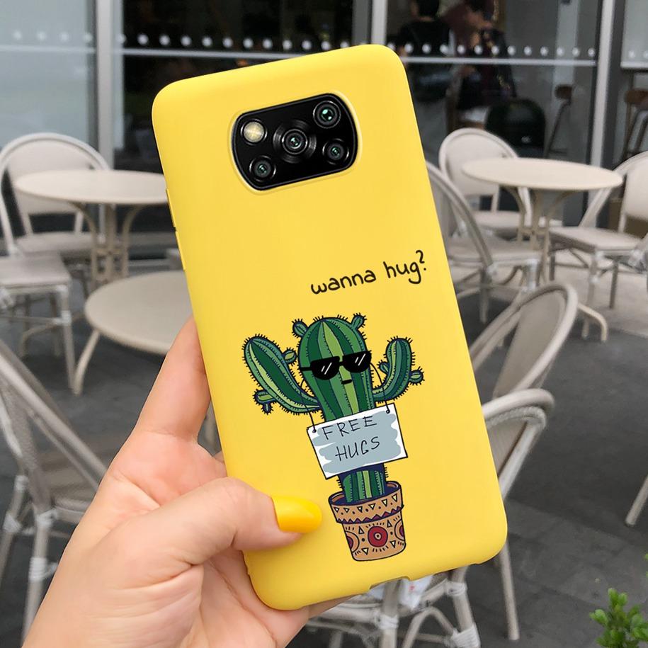 Poco X3 Pro Case Silicone Soft Phone Back Cover For Xiaomi Poco X3 NFC Popular Fundas For Xiomi Mi Poco X3 X 3 X3NFC X3Pro Coque