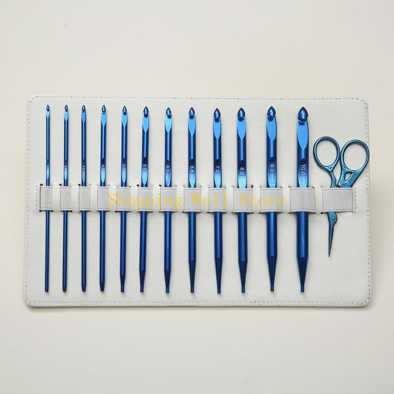 Сменная круговая спица KX4B с сумкой для хранения Крючок для тунисского вязания CN