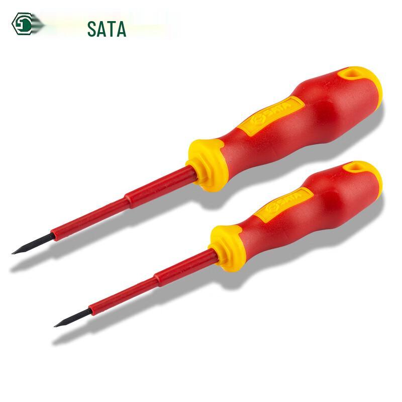 SATA Professional Insulated Slotted Screwdriver