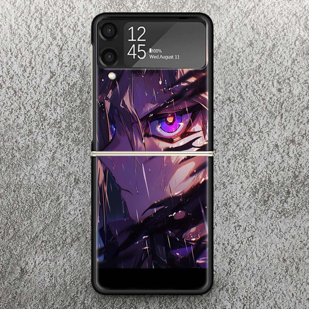 Game Yu-Gi-Oh Print Case For Samsung Galaxy Z Flip 3 4 5 6 7 5G Phone Shell Flip7 Flip6 Flip5 Flip4 Flip3 Pattern Cover Galaxy Z