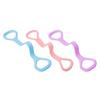 Workout Muscle Pull Rope 8 Shape Fitness Resistance Band Training Elastic Ropes for Yoga, Pilates, Stretching Durable