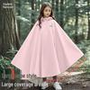Children's and Adults' Cape Style Raincoat for Cycling and Electric Scooters