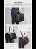 Men's High-End Genuine Leather Briefcase, 17-Inch Cowhide Business Bag