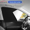 Magnetic Car Sunshade Curtain - Full Blackout & Heat Insulation Sun Blocker