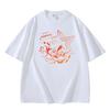 New Anime Honkai Star Rail Firefly Cosplay Printed Short Sleeve TShirt Casual Tee Fashion Vintage Shirts Versatile In Summer