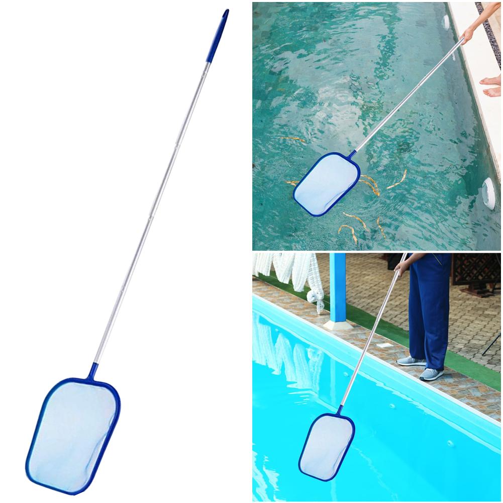 Professional Swimming Pool Cleaning Nets Swimming Pool Skimmer Net Portable Multi-function Cleaning Leaves and Debris Pond Net