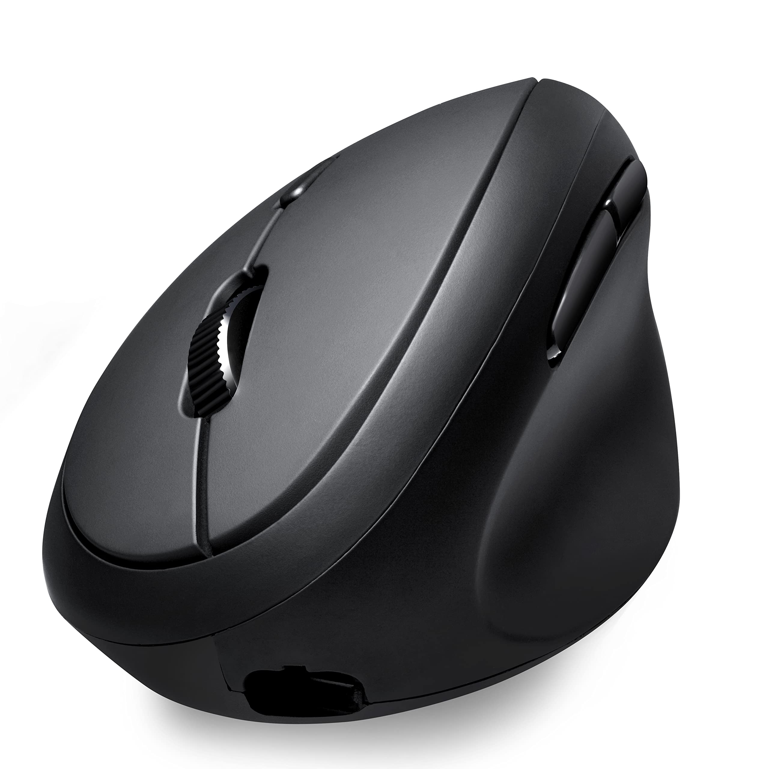 

Perixx PERIMICE-819 Ergonomic Mouse, Multi-Device, 3-Device Simultaneous Connection, Bluetooth USB Receiver (Type-C, Type-A), Wireless, Quiet Click,