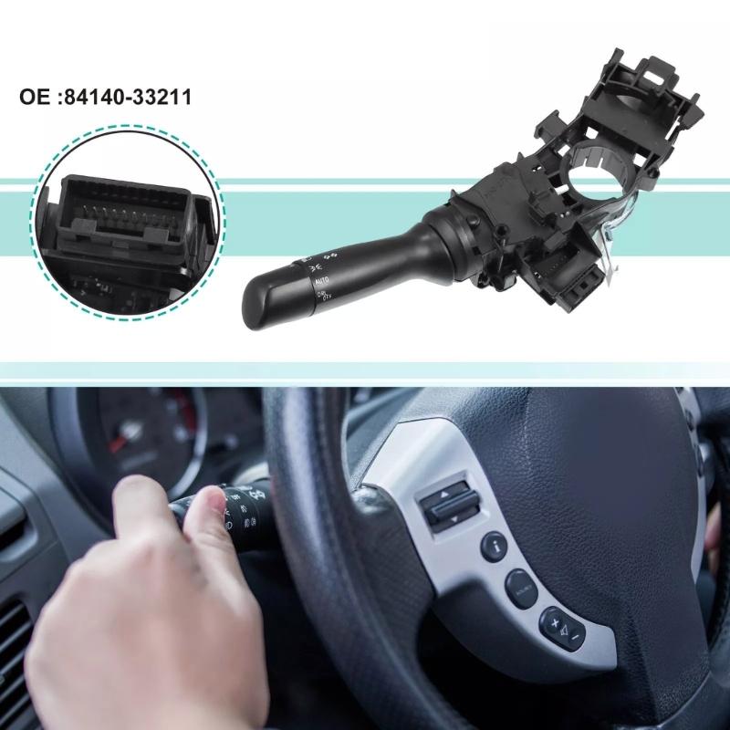 Replacement Combination Switch 1S11151 84140-06400 84140-06401 84140-07131 Turn Signal Headlight Switch for 2007-2017