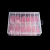 120 Bucăți Mini Formă Dublă Unghii Gheară Pisică 3D Pentru Extensie cu Gel Poliacrilic de Gheară de Vultur 3D Forme Reutilizabile Acoperire Completă Design Unghii Halloween