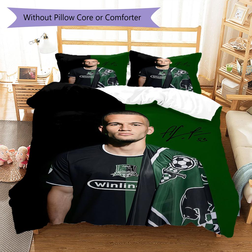 FC Krasnodar Power Bedding Quilt Set Quilt Cover Pillowcase Home Decoration Birthday Gift (1 * duvet cover + 2 * pillowcase, without core)