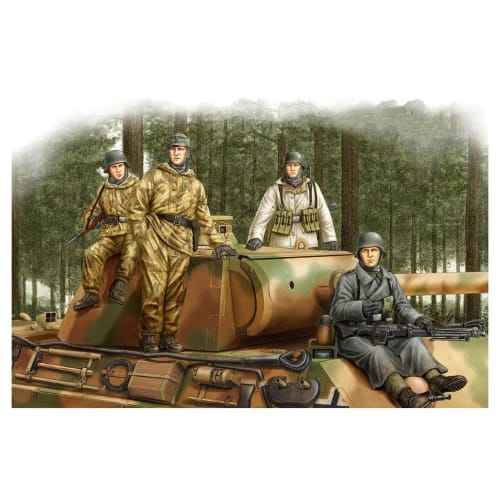 

Hobby Boss 1/35 Fighting Vehicle Series German Panzergrenadier Set Vol.2 Plastic Model Kit 84405