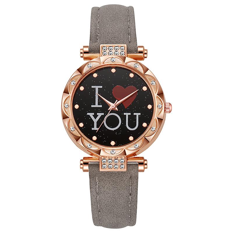 Fashionable decorative watch Korean Style Simple Casual Women's Watch Gift Fashion Personality Gift Small and Exquisite Women's Quartz Watch
