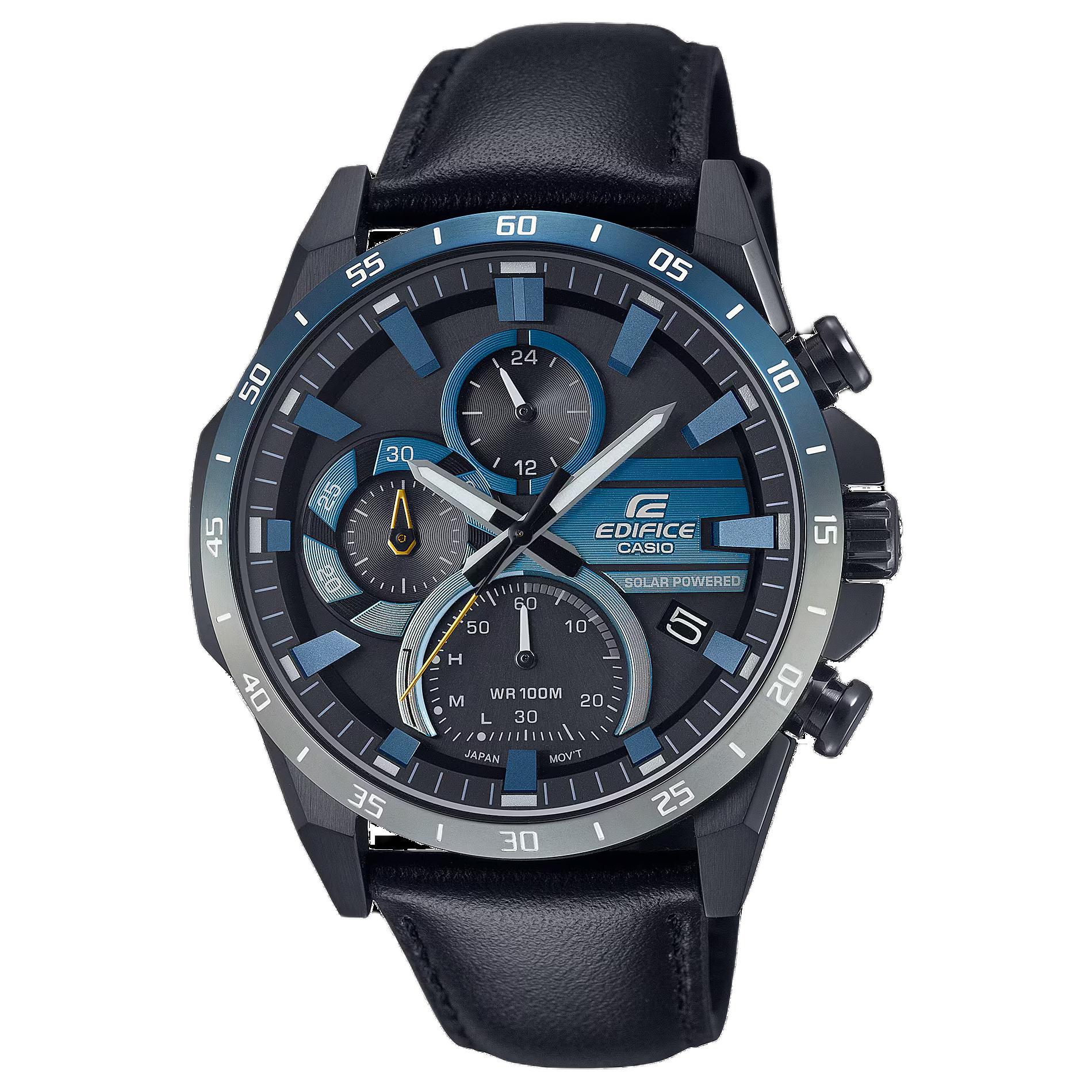 

CASIO Men EDIFICE Black Watch EQS-940NL-1AV EQS-940NL-1AV Black Dial