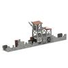 DIY Military Base Building Set: Compatible with Small Particle Blocks - Battle Royale Toy for Boys