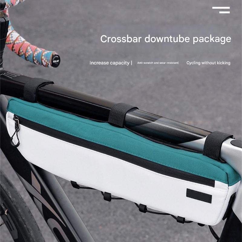 Durability Bicycles Top Tube Pack Leakproof High Capacity Cycling Crossbars Bag Mountain Bikes Accessories