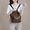 Women's Backpack Purse Multifunctional Retro Shoulder Bag Rucksack with Multiple Pockets