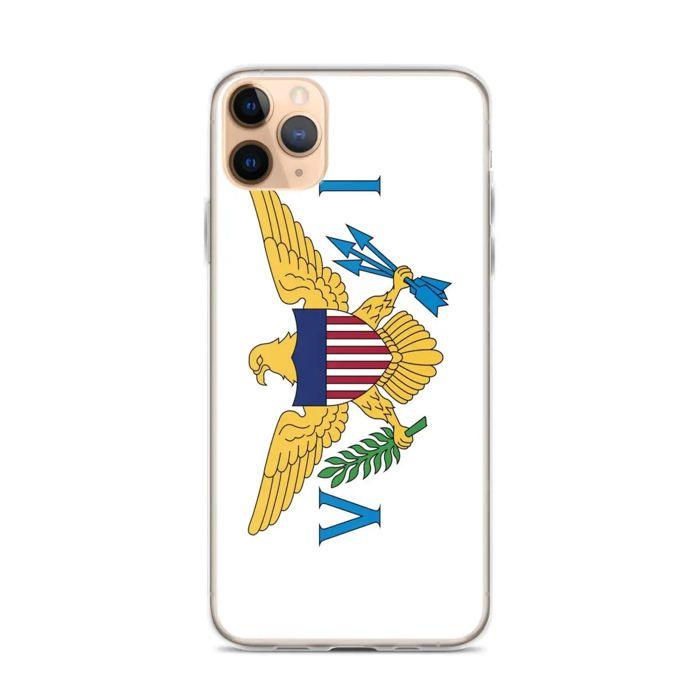 Coque Télephone Drapeau Îles Vierges des États-Unis - iPhone 11 Pro Max