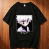 Hunter x Hunter cotton tshirt teen Colorful Punk graphic Pastel University top tees aesthetic Punk Breathable Graphic graphic