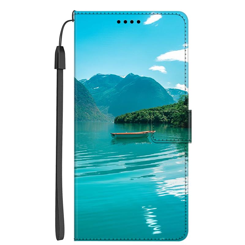 Leather Flip Cover For Redmi Note 14 Pro+ 5G Colorful Flower Patterns Phone Case For Redmi Note 14 4G 2025 Flip Case Wallet Bags