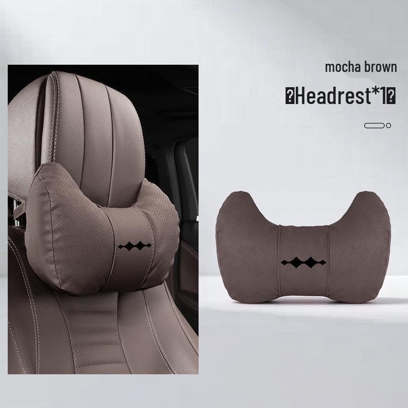 Car Headrest & Lumbar Support Pillow for BYD Fang Bao Bao 5/8 & Tai 3/7