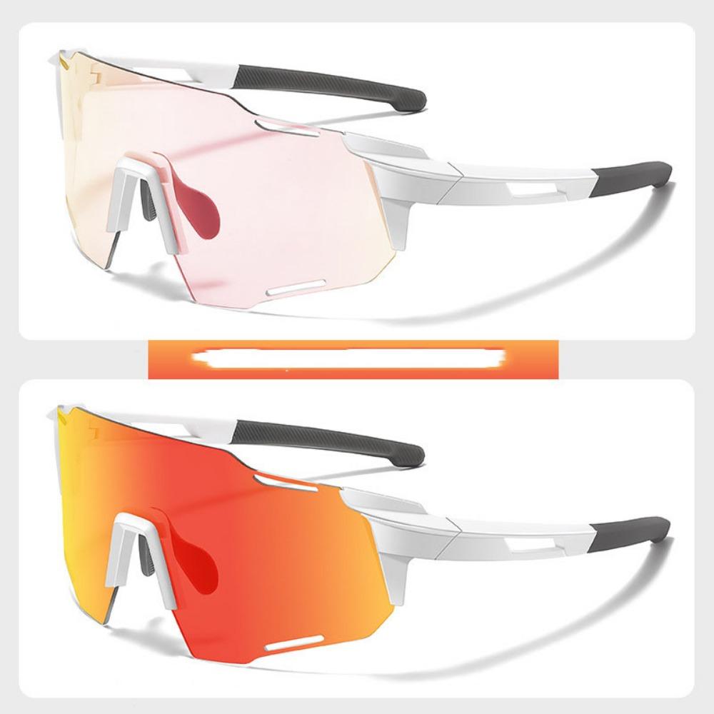

UV Protection Sports Sunglasses Polarized Cycling Goggles Clear Biking Eyewear Baseball Style 3