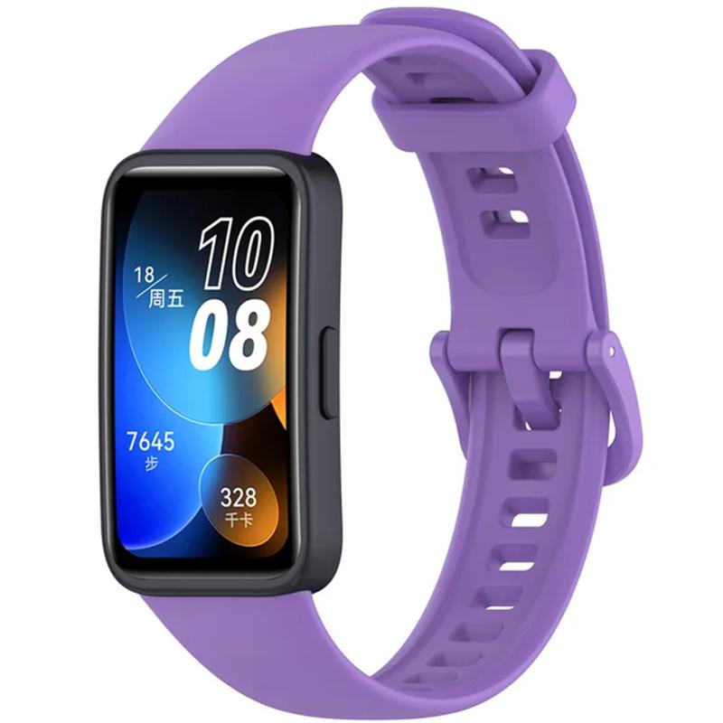 Silicone Strap for Huawei Band 8 Smart Watch Replacement Wristband Soft TPU Sport Bracelet for Huawei Band8 Watch Accessories