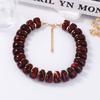 Exaggerated personality trend geometric beaded multi-color optional necklace versatile casual women's daily wear accessories