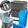 Gardenline Torba Termiczna 13L + Dwa Wkłady Chłodzące + Regulowany Pasek !!!  Izo9257