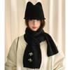 Warm Knitted Scarf Thickened Neck Scarf Fashion Winter Scarf  Girls