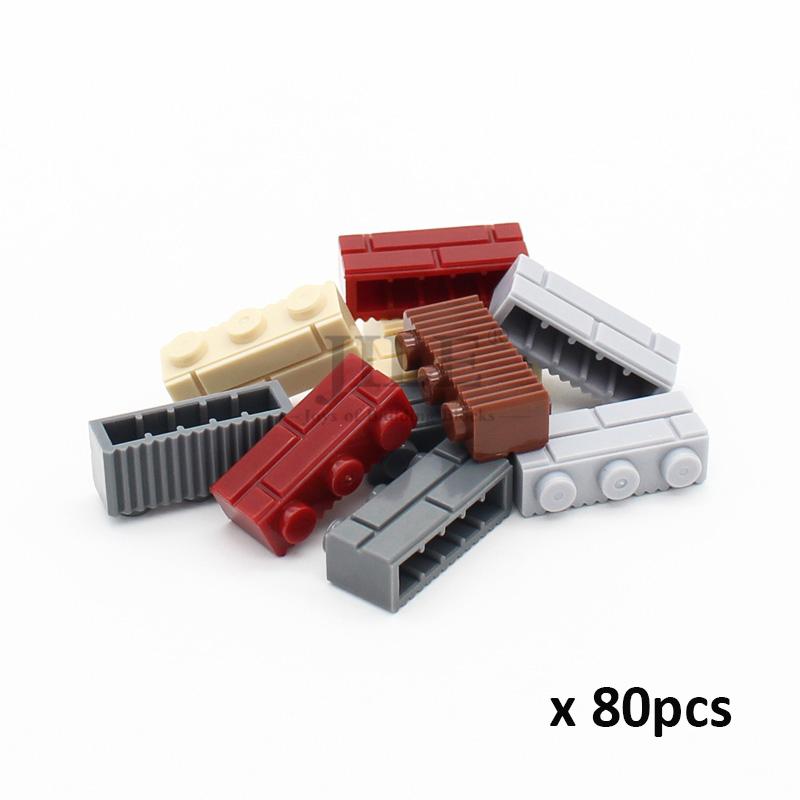 DIY Building Blocks Wall Figures Bricks 1x2 1x3 1x4 Dots Constructions City Creative Toys Build MOC Compatible with 98283 15533