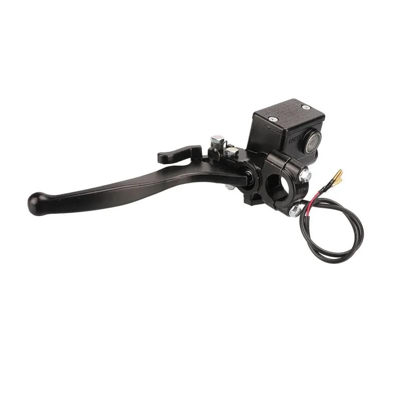 22mm 7/8 Inch Universal Motorcycle Accessories Hydraulic Brake Brake Pump Front and Rear Disc Brake Handbrake Electric Tricycle