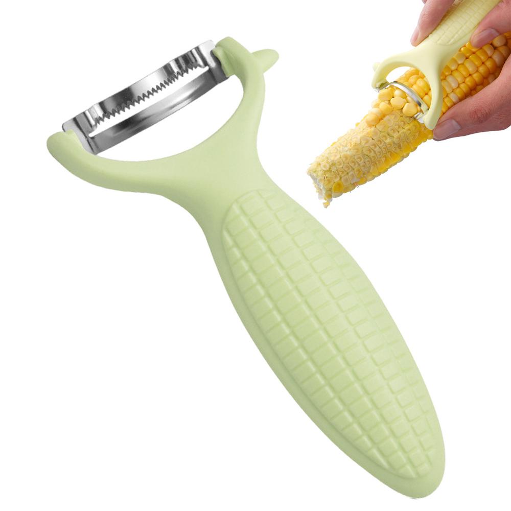 Corn Peeler Corn Peeler Stripper Corn Cutter Off Cob Kernel Remover Slicer Kitchen Gadget Cob Corn Thresher Stripping Tool