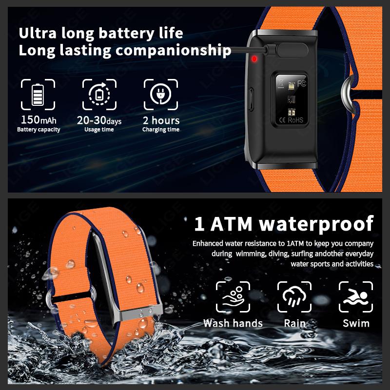 No Screen Smart Watch Men  New Smart Band Women Heart Rate Sleep Smartwatch Waterproof Bracelet Sport Fitness Tracker