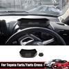 For Toyota Yaris/yaris Cross - ABS Front Trument Panel Item Storage Box Phone Holder Cover Interior Accessories