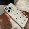 Transparent Lemon Pattern Phone Case Suitable for iPhone 17 16 15 14 13 12 11 Pro/Max/Plus Anti Drop and Shockproof Back Cover