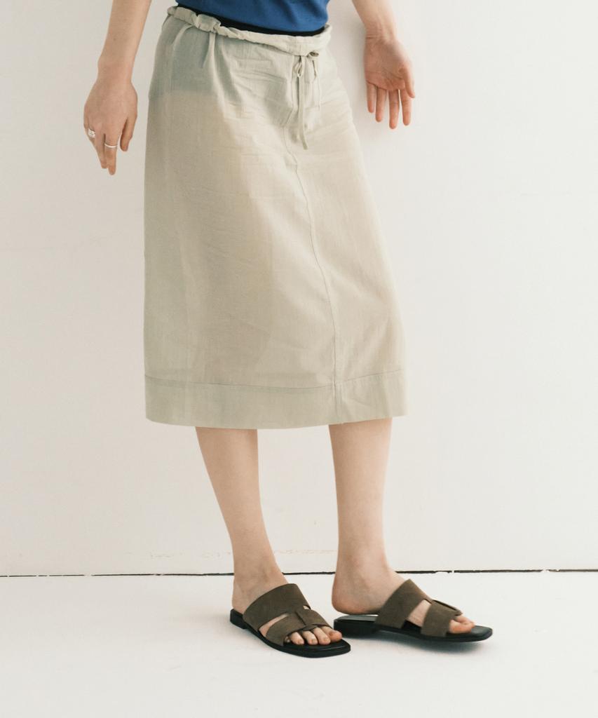 Moodnight Ruth Soft Leather Square Slides - 4 Colors (Type A)