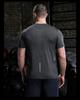 Lulu Men's Quick-Dry Sports T-Shirt - Elastic, Breathable, Large Size, Round Neck, Short Sleeve, Custom Logo.